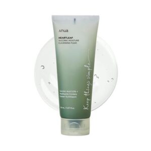 Anua - Heartleaf Succinic Moisture Cleansing Foam - Mousse nettoyante